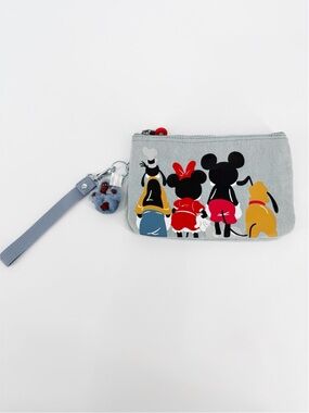 New Kipling x Disney 90 Years of Mickey Wristlet Pouch